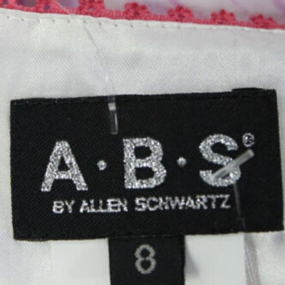 ABS Allen Schwartz Sleeveless Floral A Line Dress - Picture 6 of 9